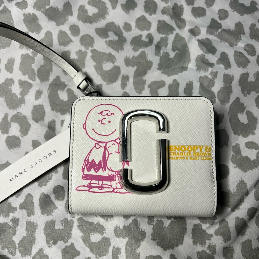 Marc Jacobs Charlie Brown snoopy & friends wallet
